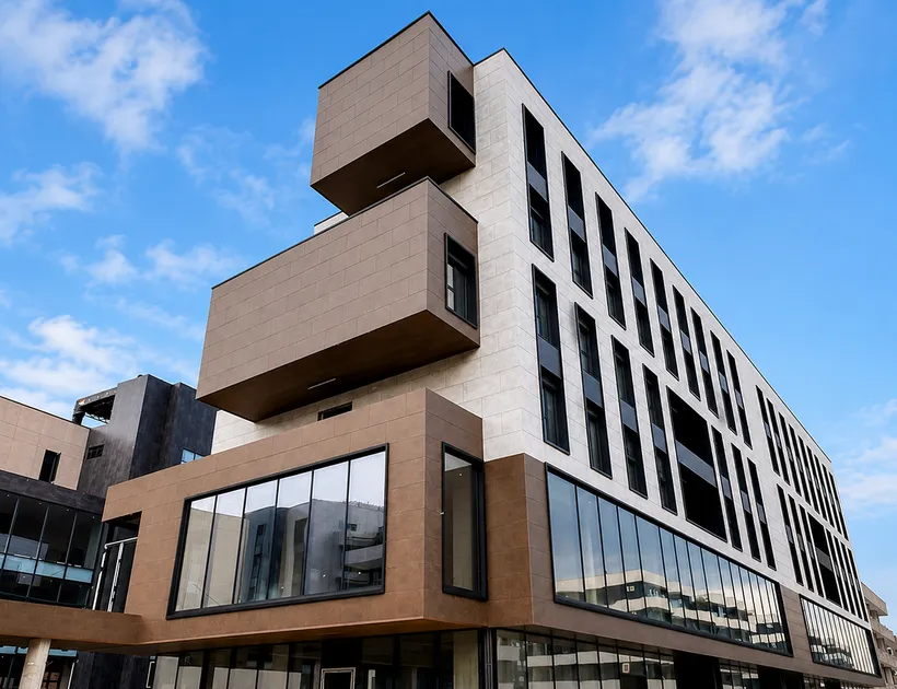 IVY Residence - Fasada Strukturale