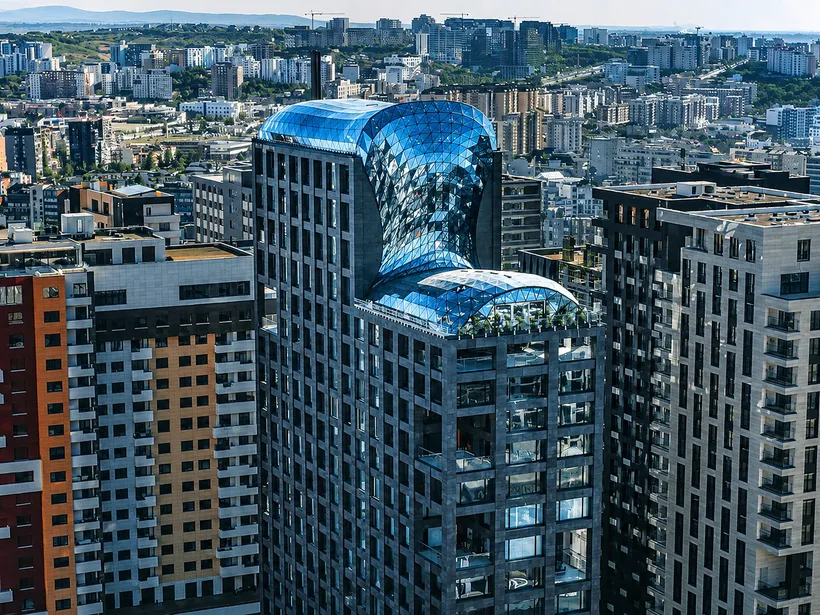 Marriot - Fasada Strukturale